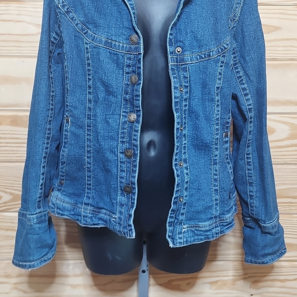 Jean Jacket Size Large - Picture 3 of 7